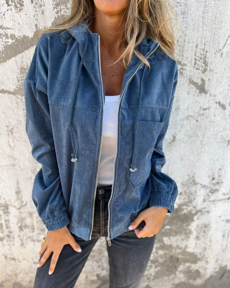 ELLA | Hooded zip-up jacket
