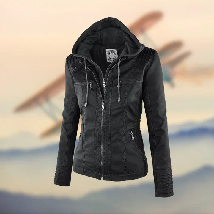 AMELIE | The Elegant and Unique Leather Jacket