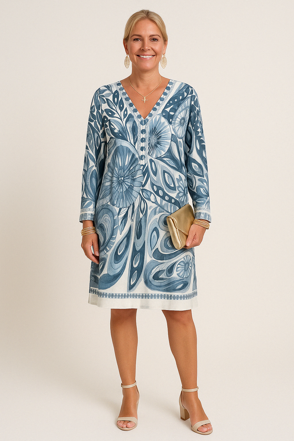 LUCIE | Floral Dress with a Flattering Fit