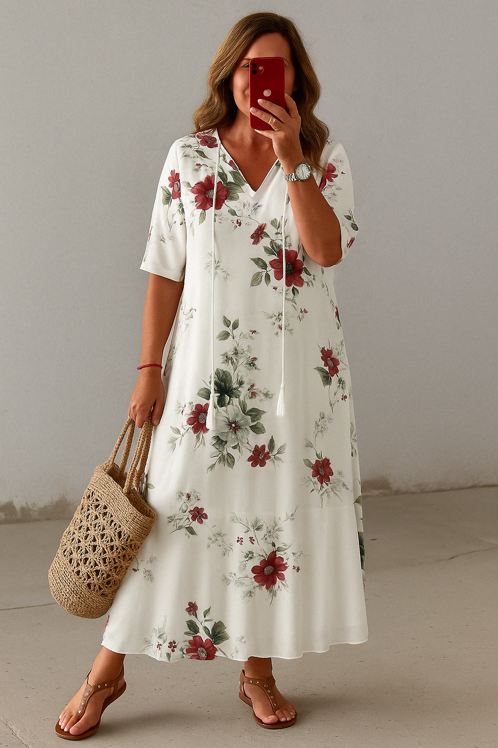 ALICE | Robe Bohème – Coupe Ventre Flatteuse