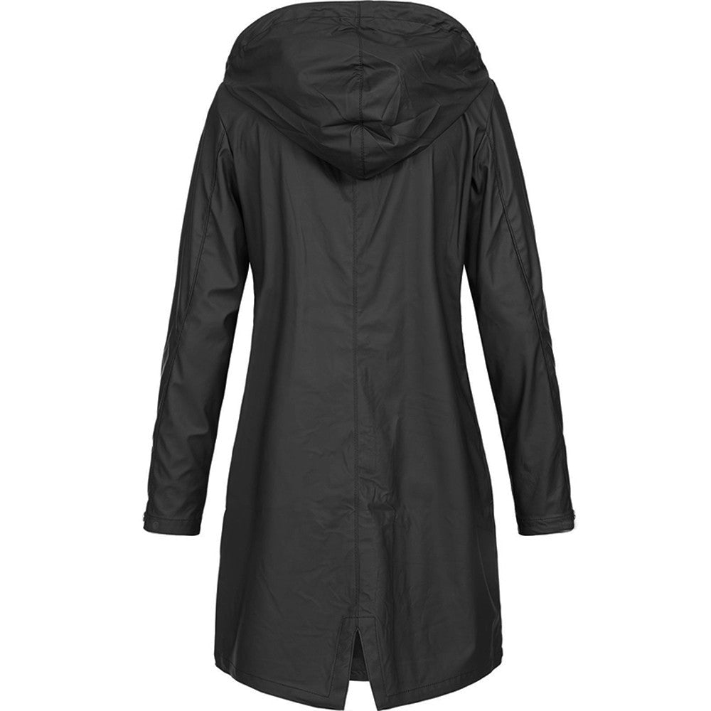 ROSAMUNDE | Women's Long Waterproof Raincoat