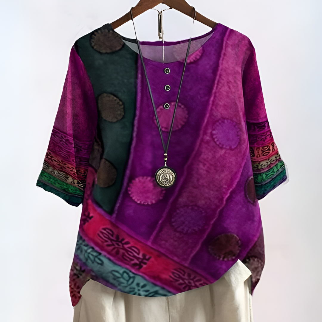 JOSEE | Soft & Flattering Boho Blouse