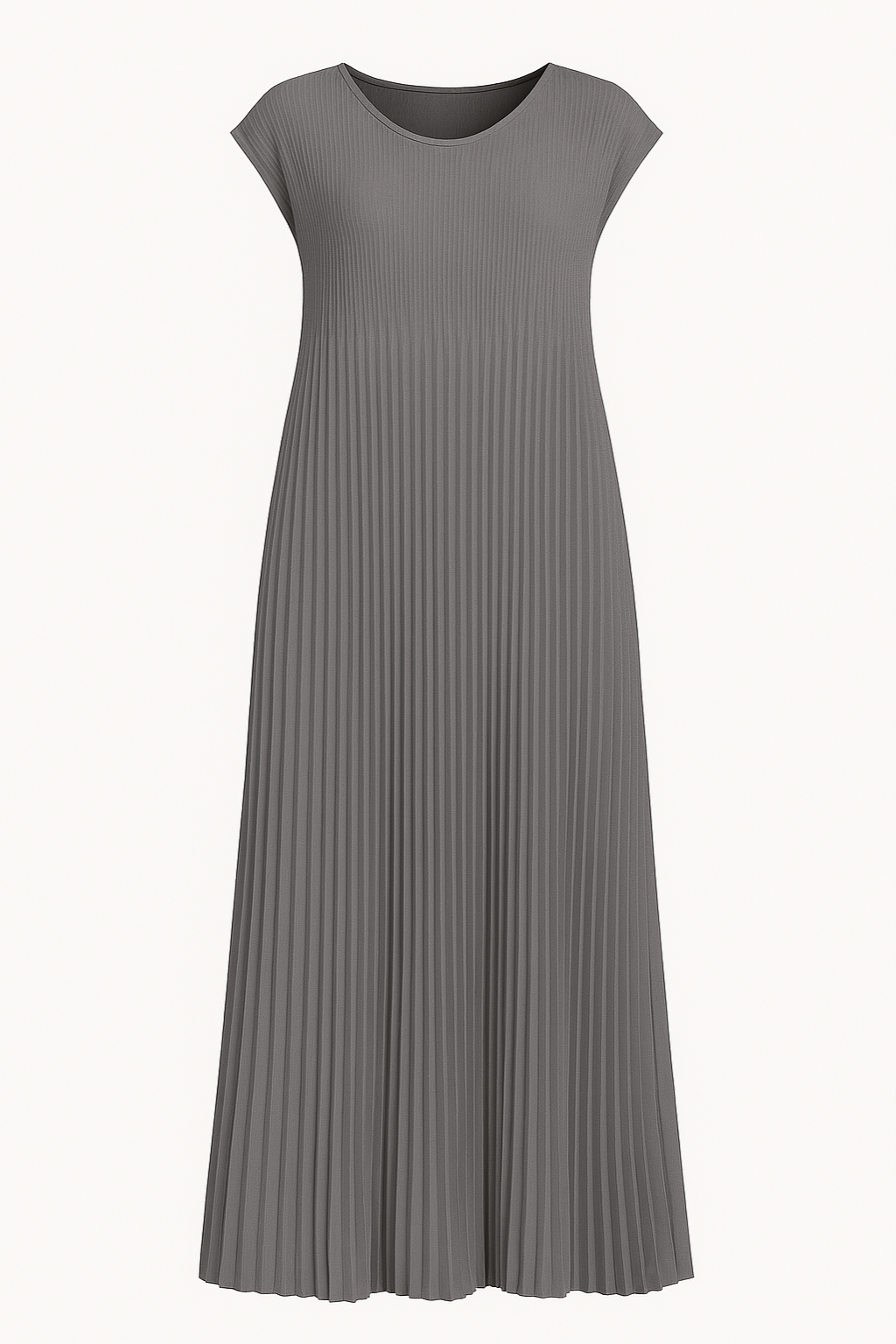 JADE | Pleated Dress – Flattering Stomach Cut