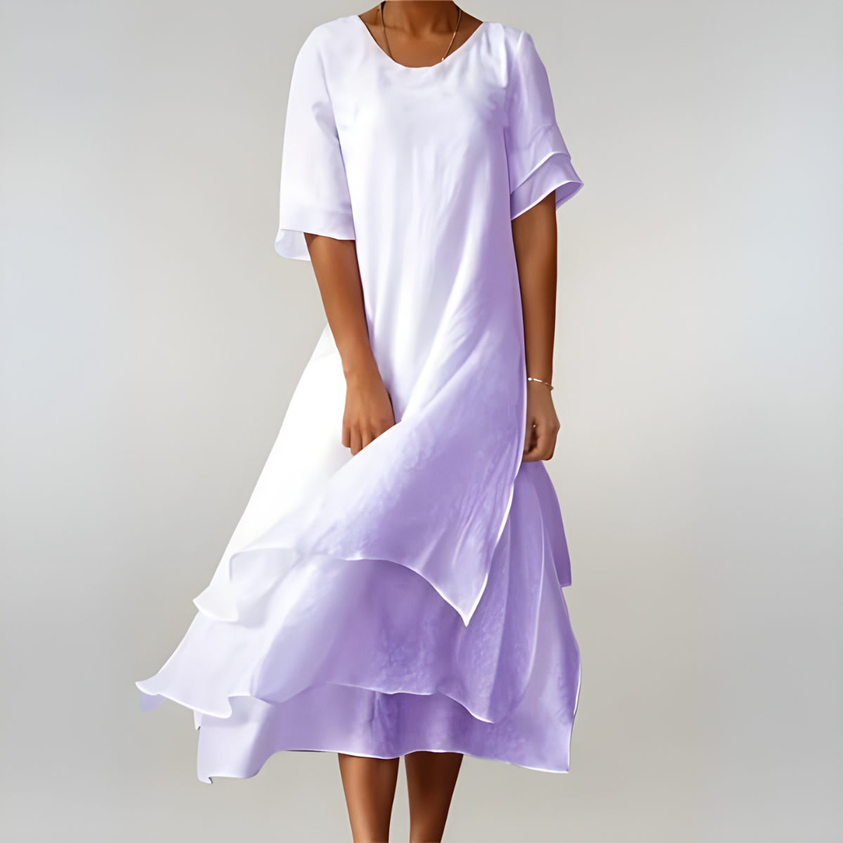 AGNES | Lightweight and Elegant Long Cotton Dress