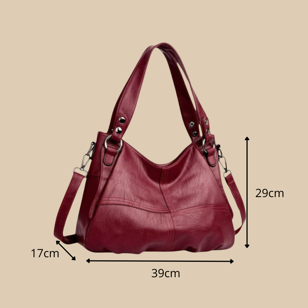 Milanna | Designer Shoulder Bags for Women | Black