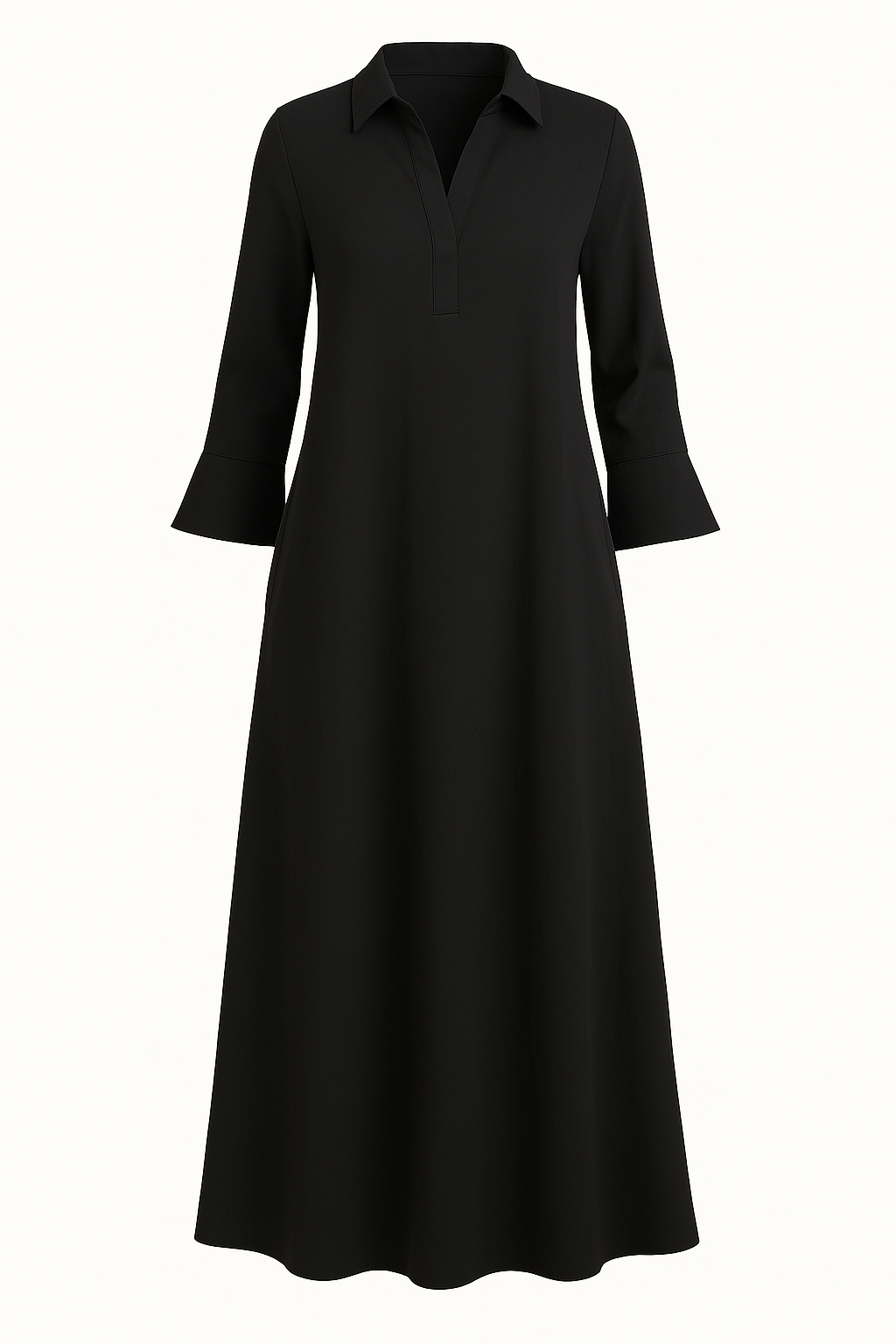 ÉLISE | Long-Sleeve Wrap Dress