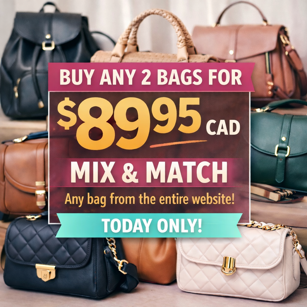 Elegant Luxe: 4-Piece Handbag Set with Gold Hardware