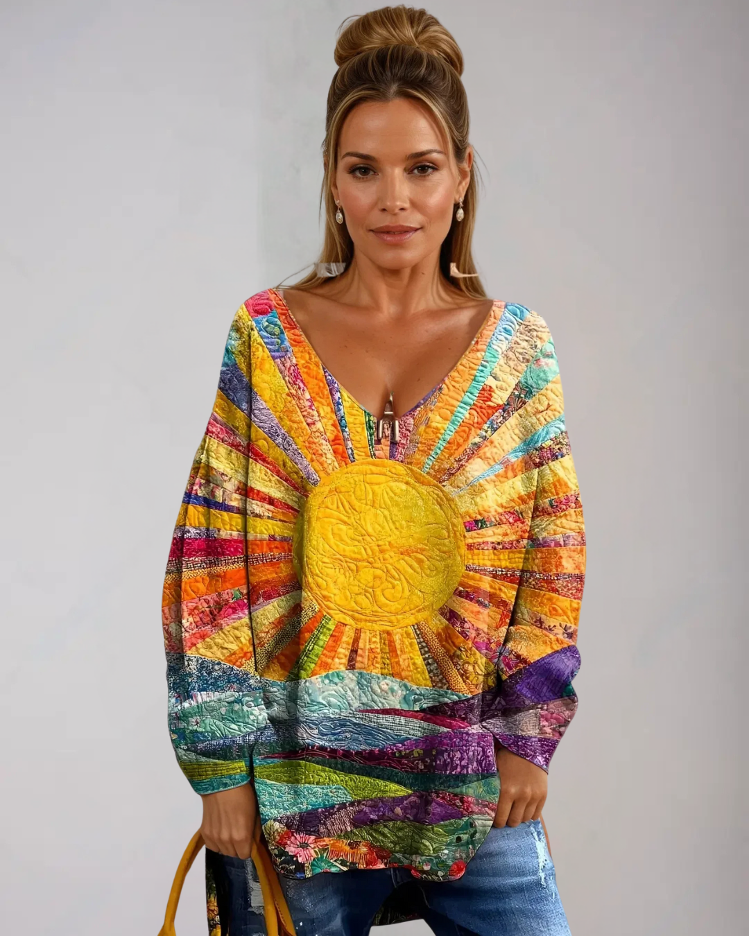 ELISA | Joyful and Colorful Blouse