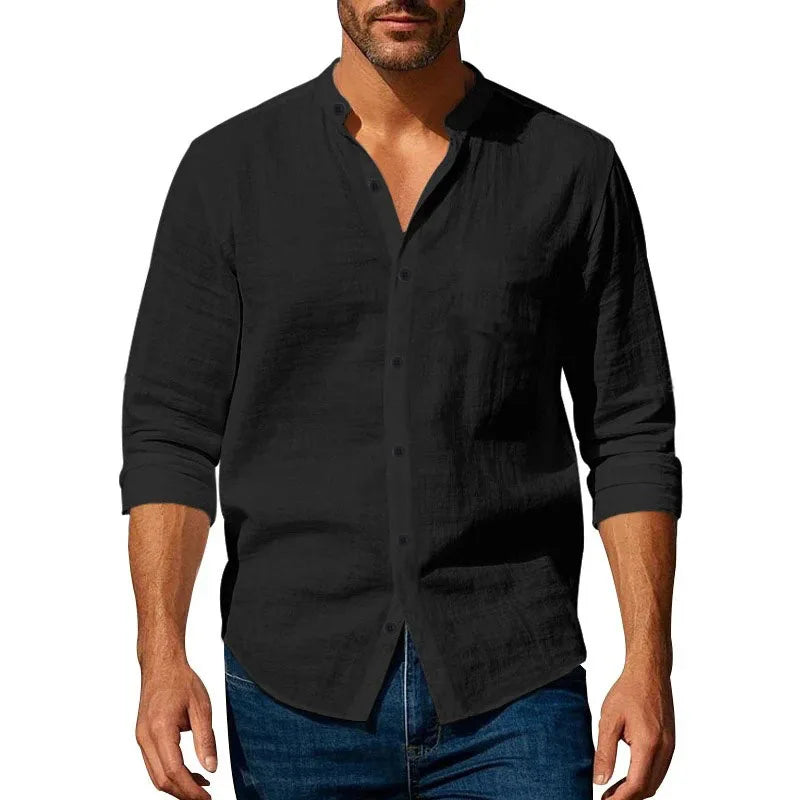 Harry | Breathable Button-Up Shirt