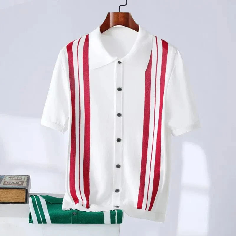HARRISON | Striped Polo Shirt