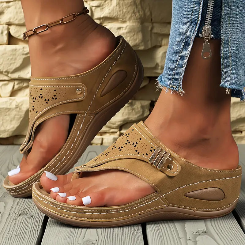 Mesh Breathable Flip-Flops