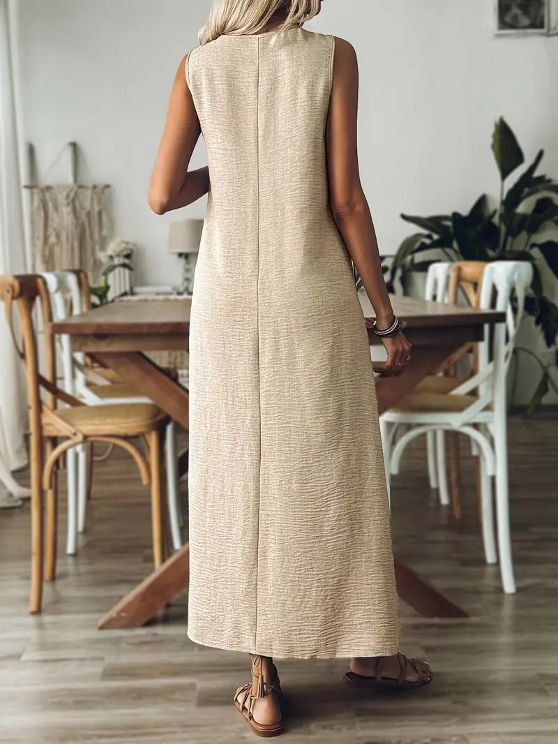 KIKI | Sleeveless Maxi Dress