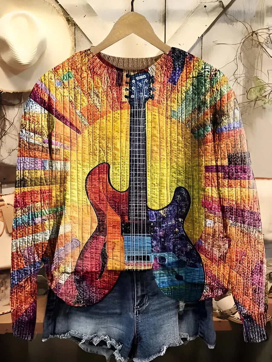 INA | Colorful Bohemian-Style Sweatshirt