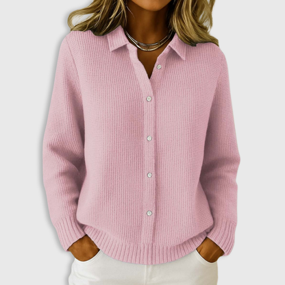 Classic Knit Button Cardigan