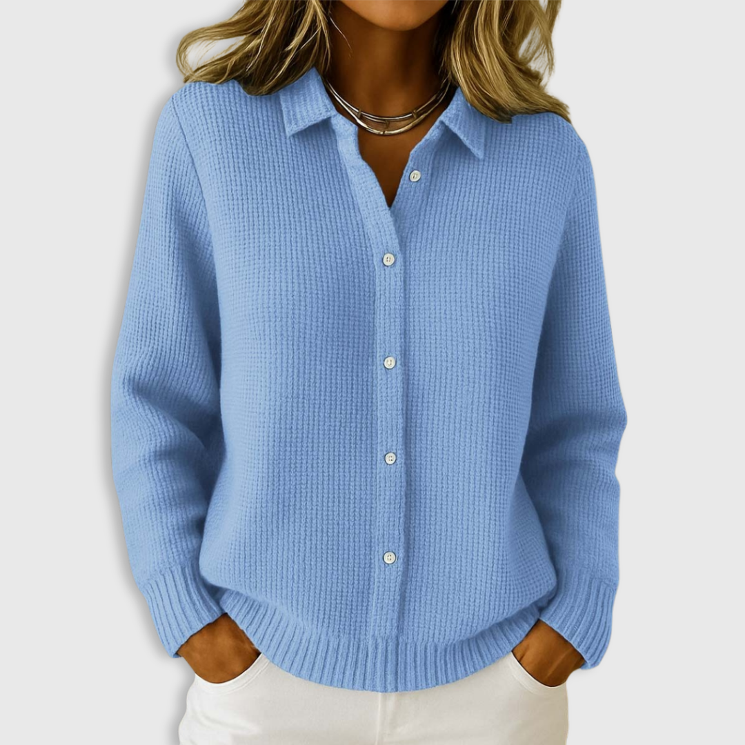 Classic Knit Button Cardigan