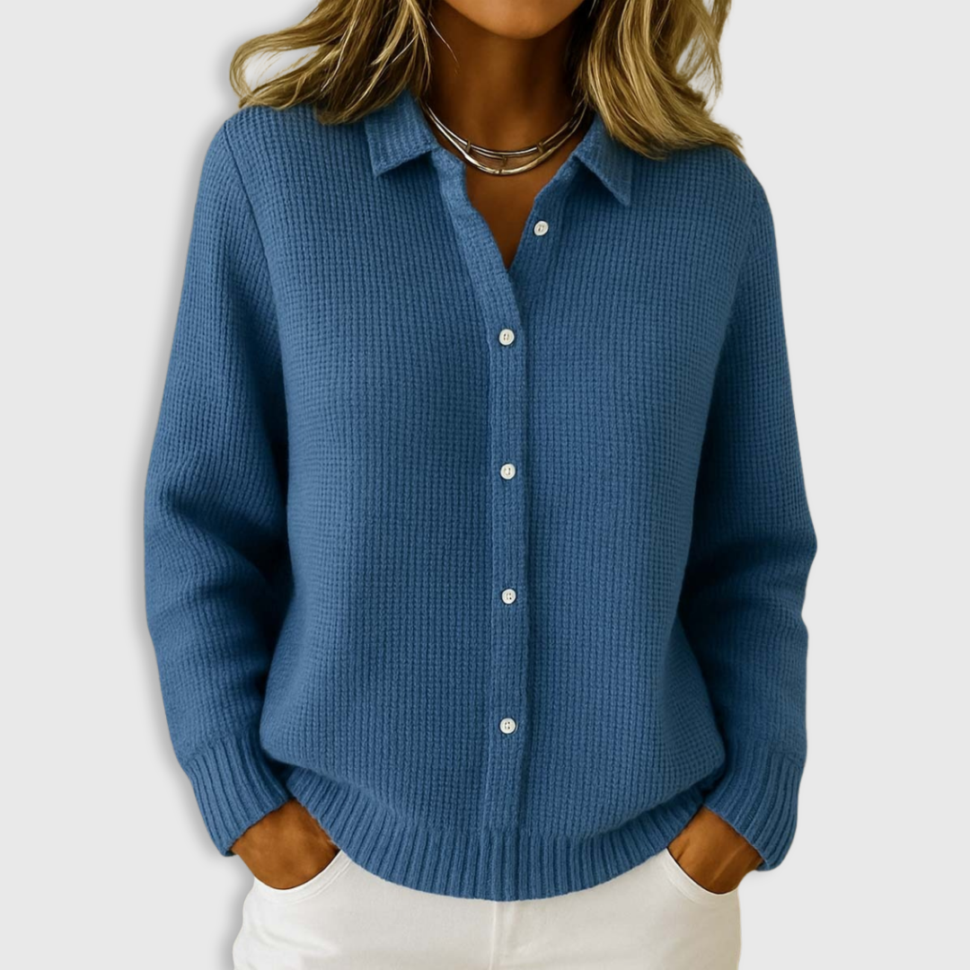 Classic Knit Button Cardigan