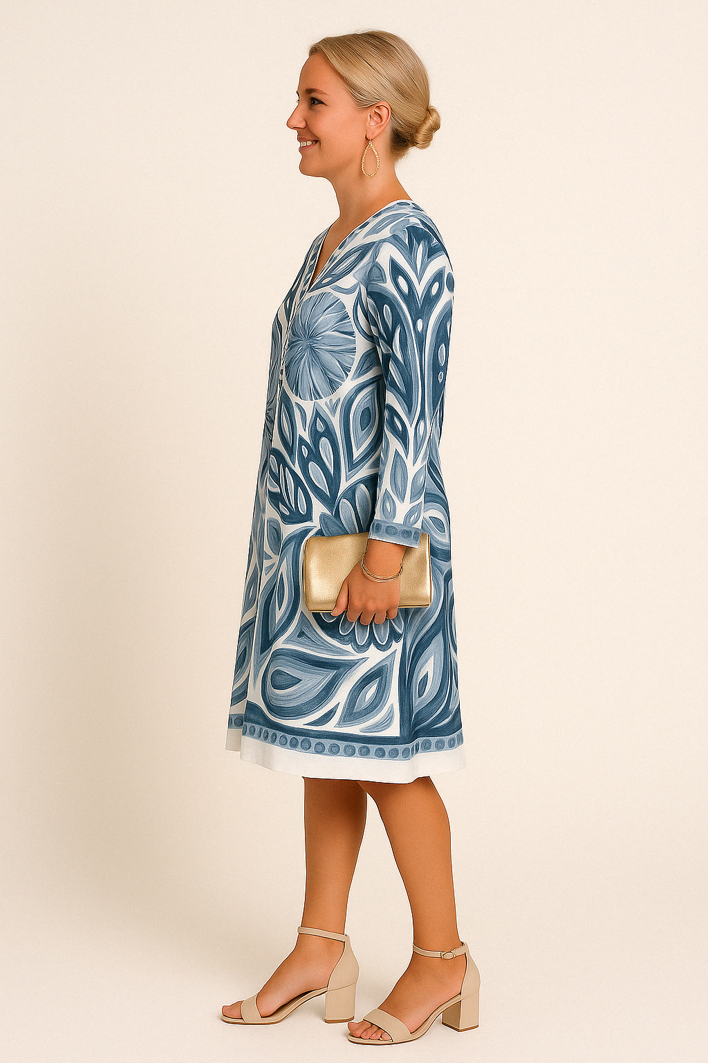 LUCIE | Floral Dress with a Flattering Fit