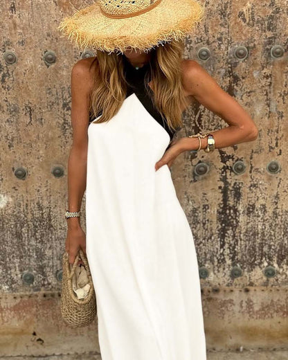 Claudia | Halter Neck Summer Dress