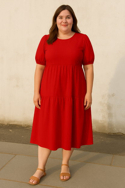 CHLOÉ | Flattering Round Neck Dress