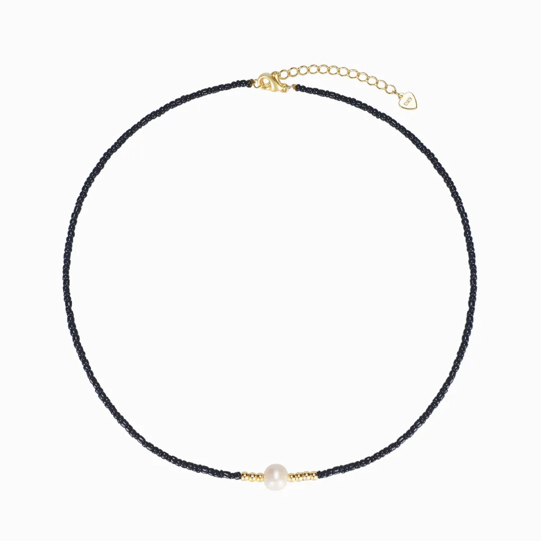 For Granddaughter - I am so proud of you freshwater pearl necklace