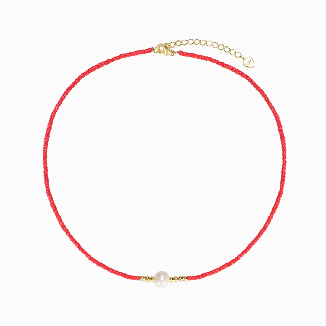 For Granddaughter - I am so proud of you freshwater pearl necklace