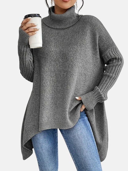 Brigitte | Long Turtleneck Sweater