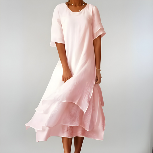 AGNES | Lightweight and Elegant Long Cotton Dress