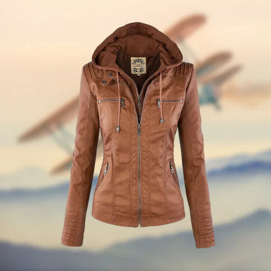 AMELIE | The Elegant and Unique Leather Jacket