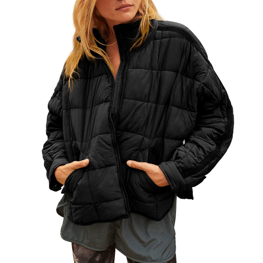 APRIL – Lightweight Zip Puffer Jacket