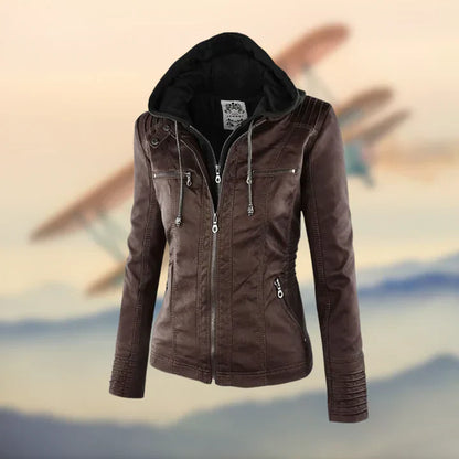 AMELIE | The Elegant and Unique Leather Jacket