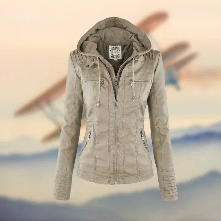 AMELIE | The Elegant and Unique Leather Jacket