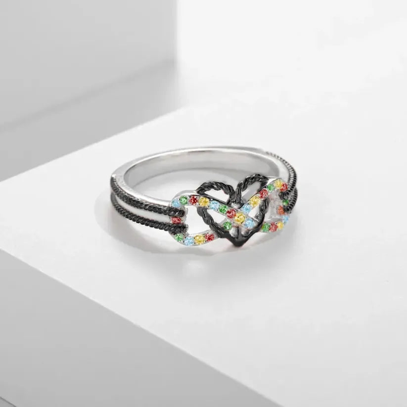 Strength in Every Star Infinity Anchor Promise Ring
