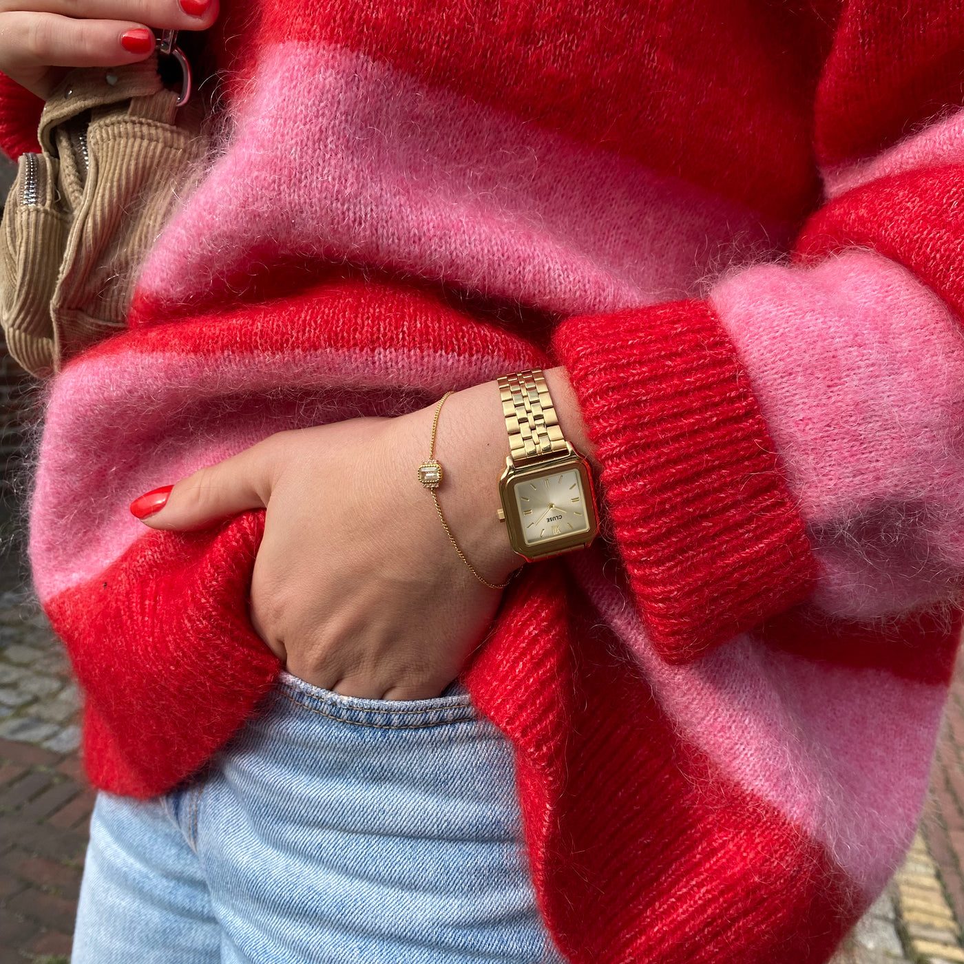 Gracieuse Petite Watch Steel, Full Gold Colour