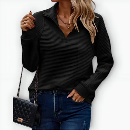 MASHA | Half-zip sweater