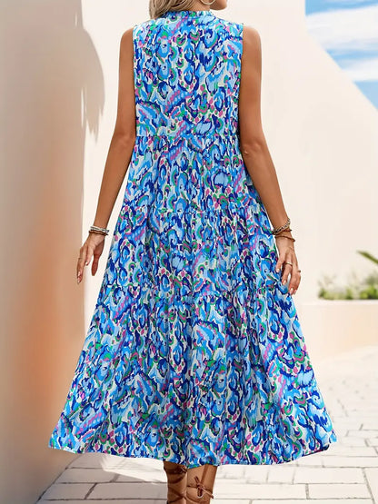 SIGRIA | Sleeveless Bohemian Dress