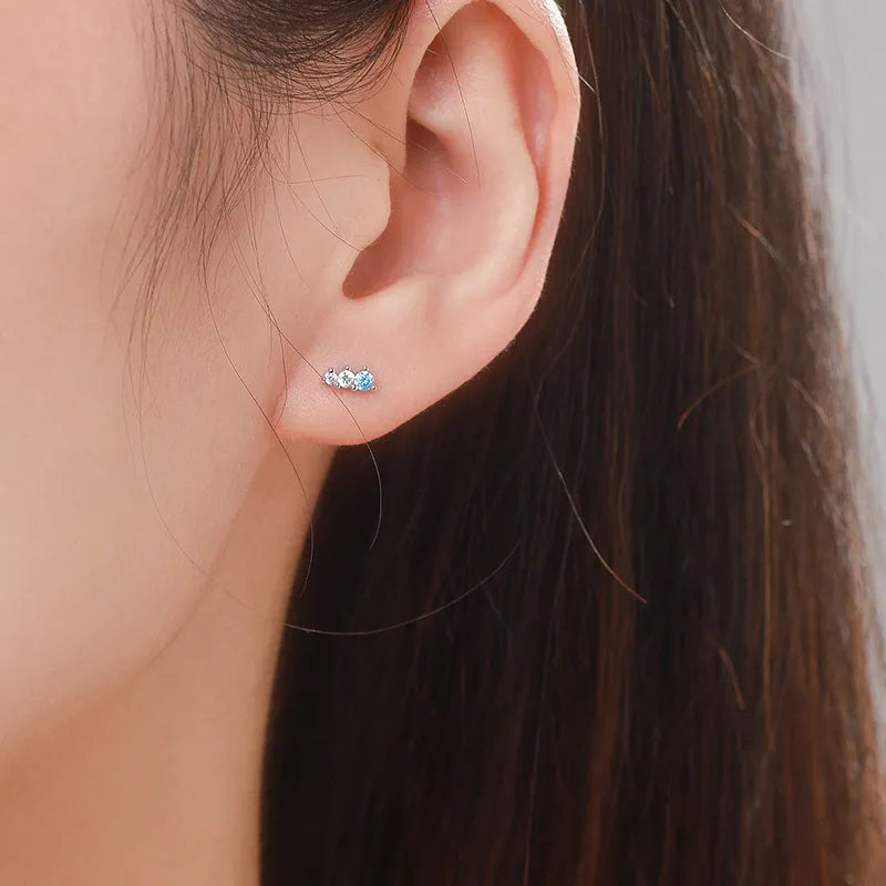 Colorectal Cancer Awareness-Blue Gradient Ring