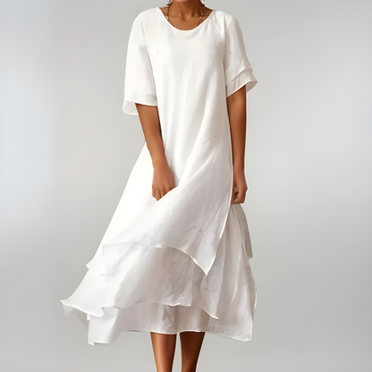 AGNES | Lightweight and Elegant Long Cotton Dress