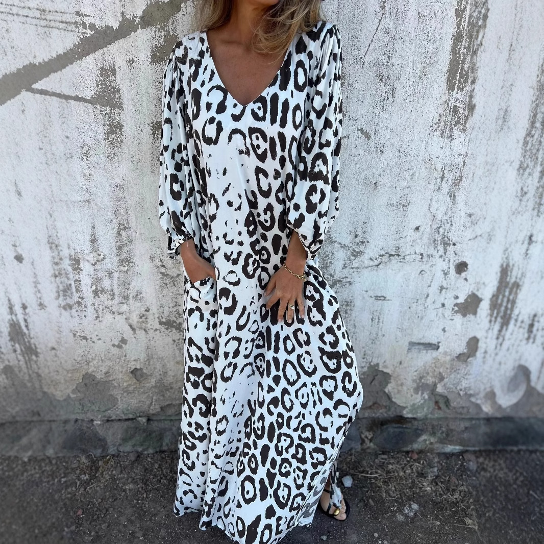 DENISE | Leopard Print Dress