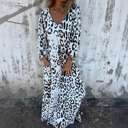 DENISE | Leopard Print Dress