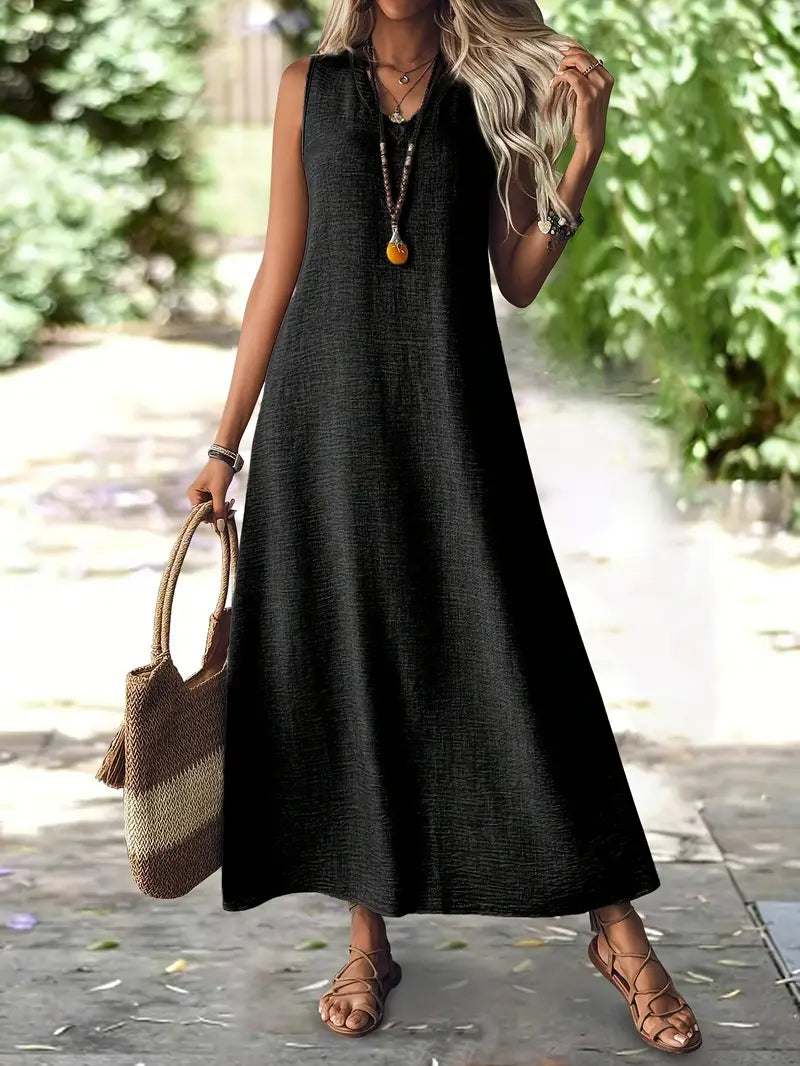 KIKI | Sleeveless Maxi Dress