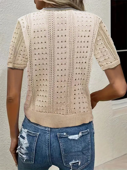 KRISTA | Cardigan with Button Front