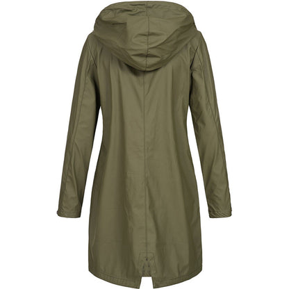 ROSAMUNDE | Women's Long Waterproof Raincoat