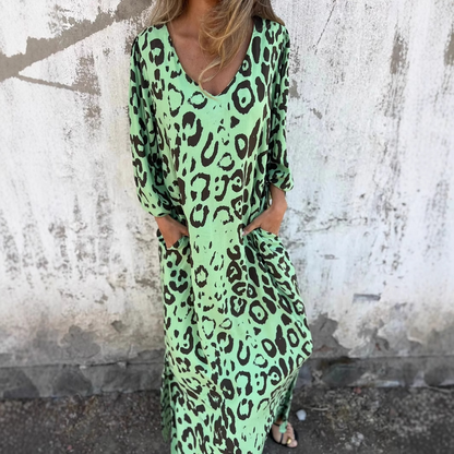 DENISE | Leopard Print Dress