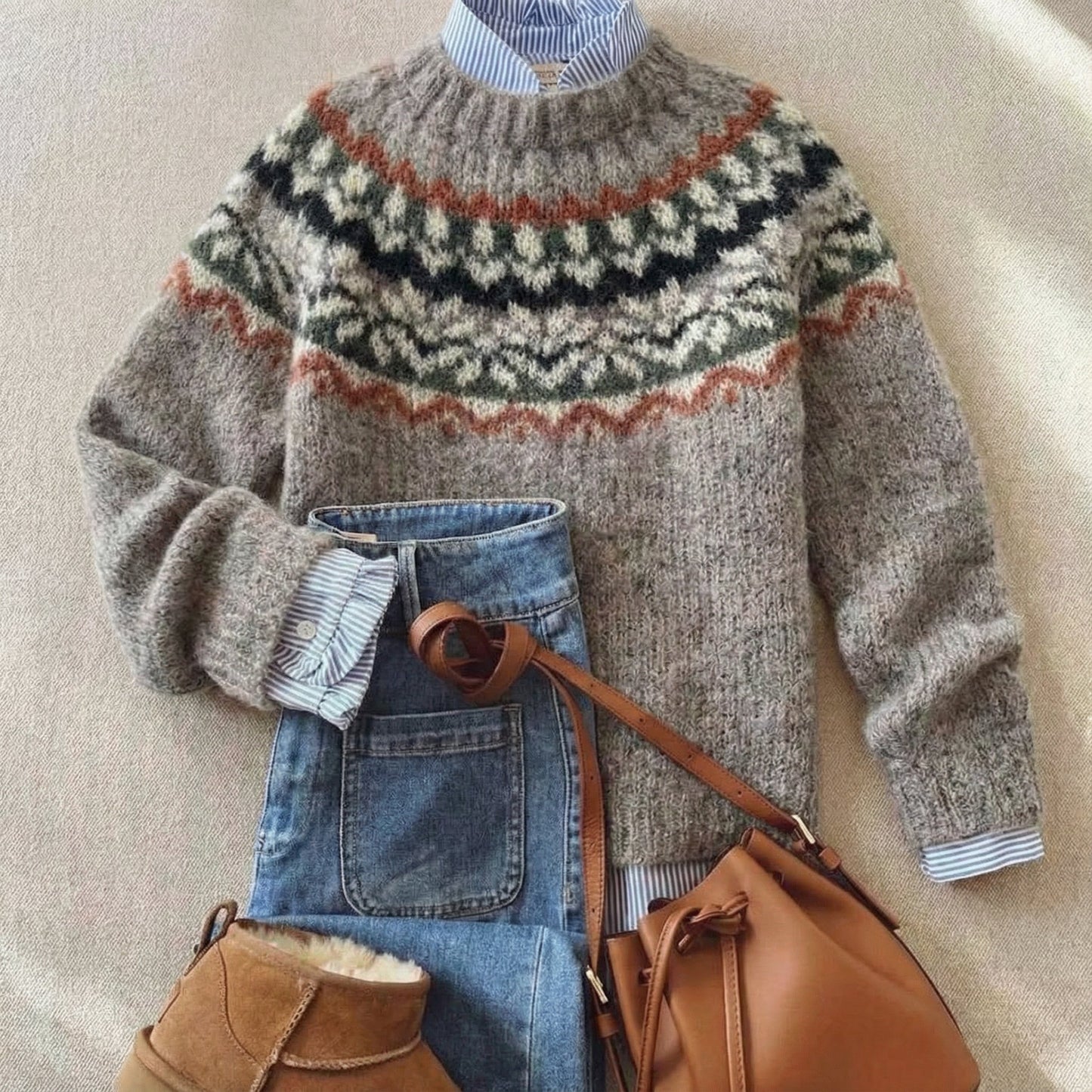 Eleanor | Nordic Knit Sweater