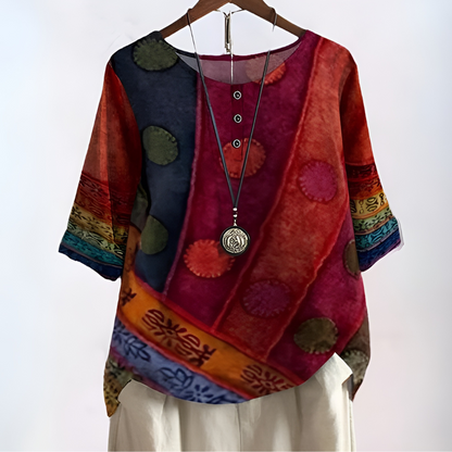 JOSEE | Soft & Flattering Boho Blouse