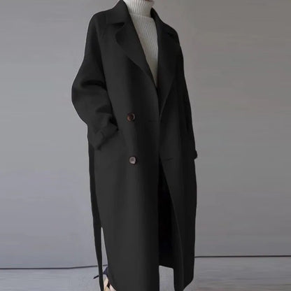 Elowen | Elegant Long Winter Coat for Women