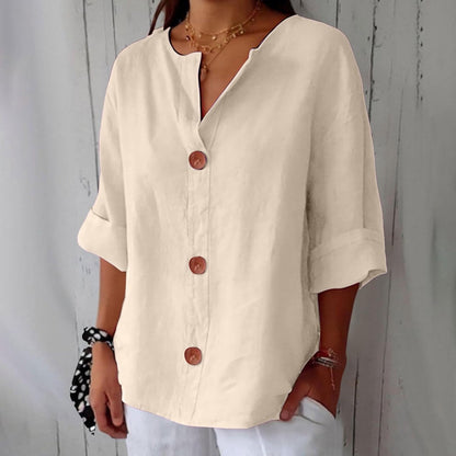 MAEVE | V-Neck Shirt