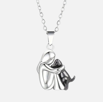 Olivine & Co | Dog Embrace Necklace