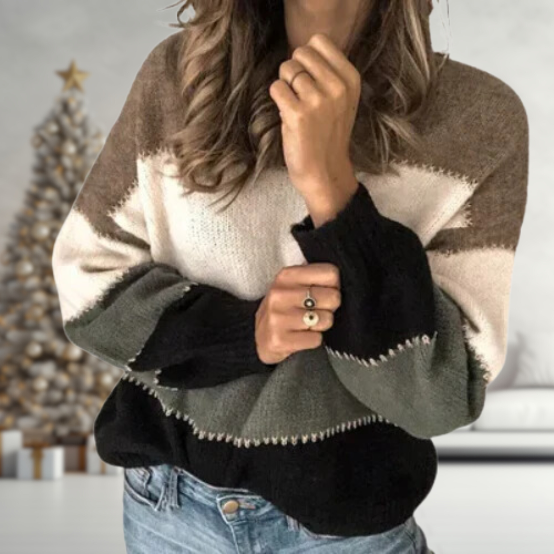 VERA | Elegant Striped Sweater