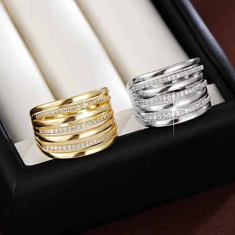 Minimalist Multi-layer Breast Cancer Support Ring